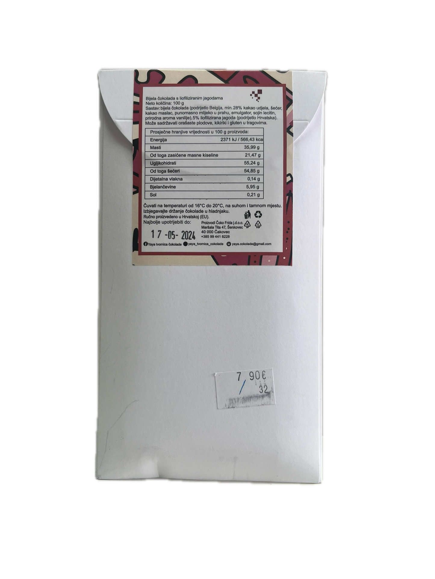 Erdbeer-Schokoladentafel