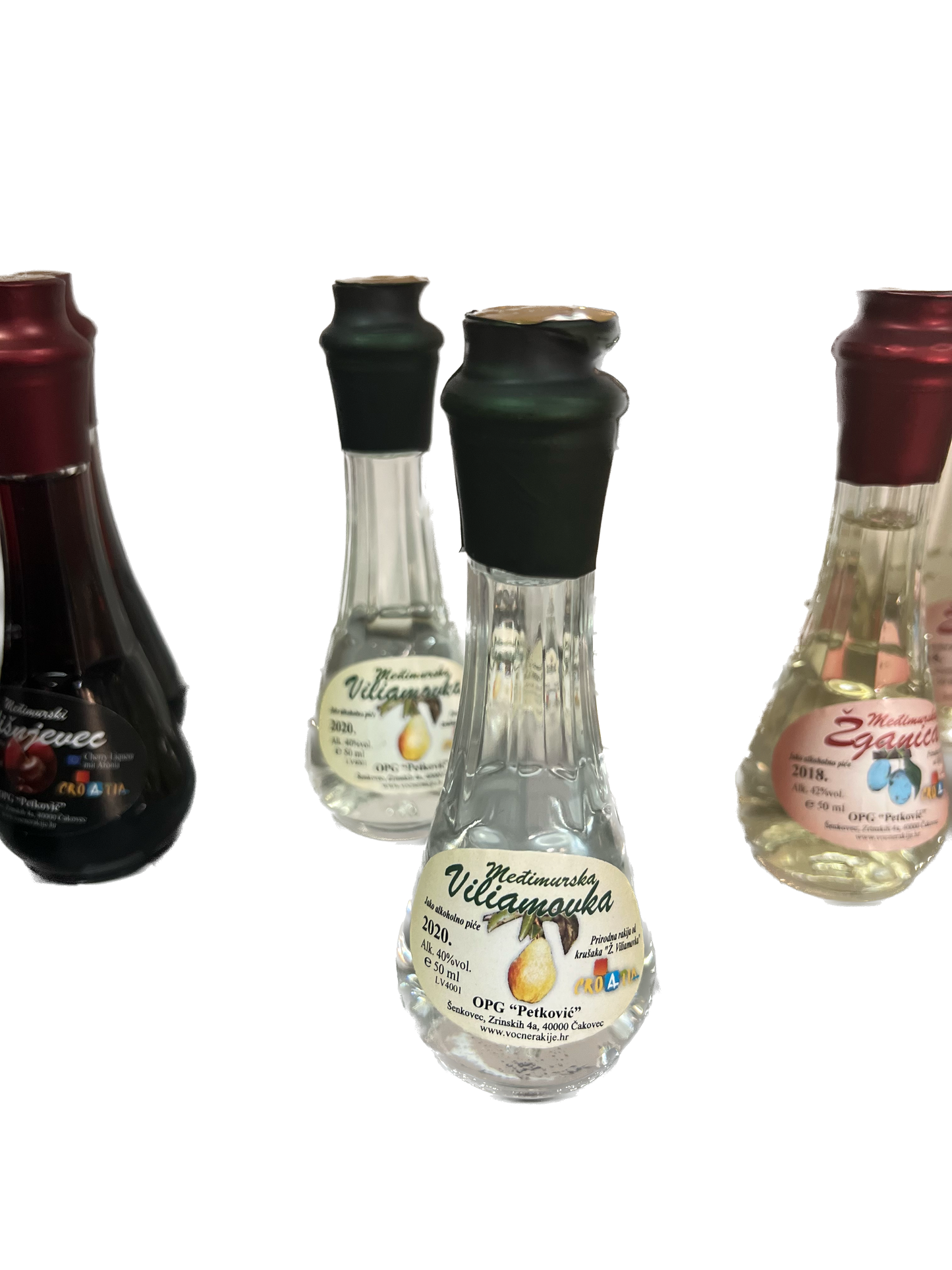 RAZNE RAKIJE(MEDICA, ŠLJIVA,VILJAMOV.OREHO.VIŠNJA),FRAKLEC 0,50 ML