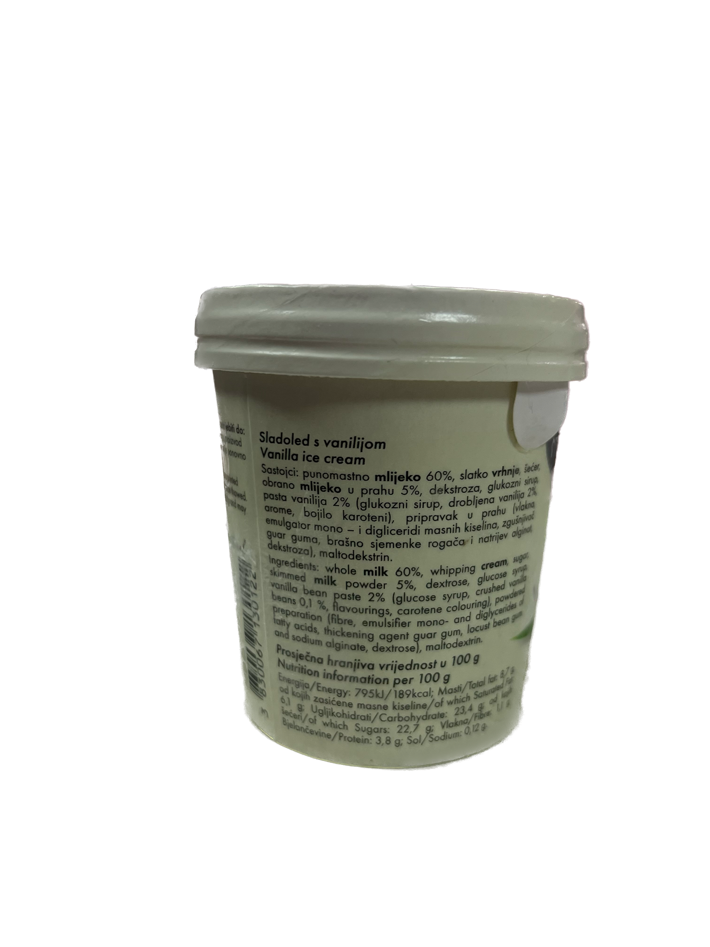 Stork Vanilla ice cream 125ml