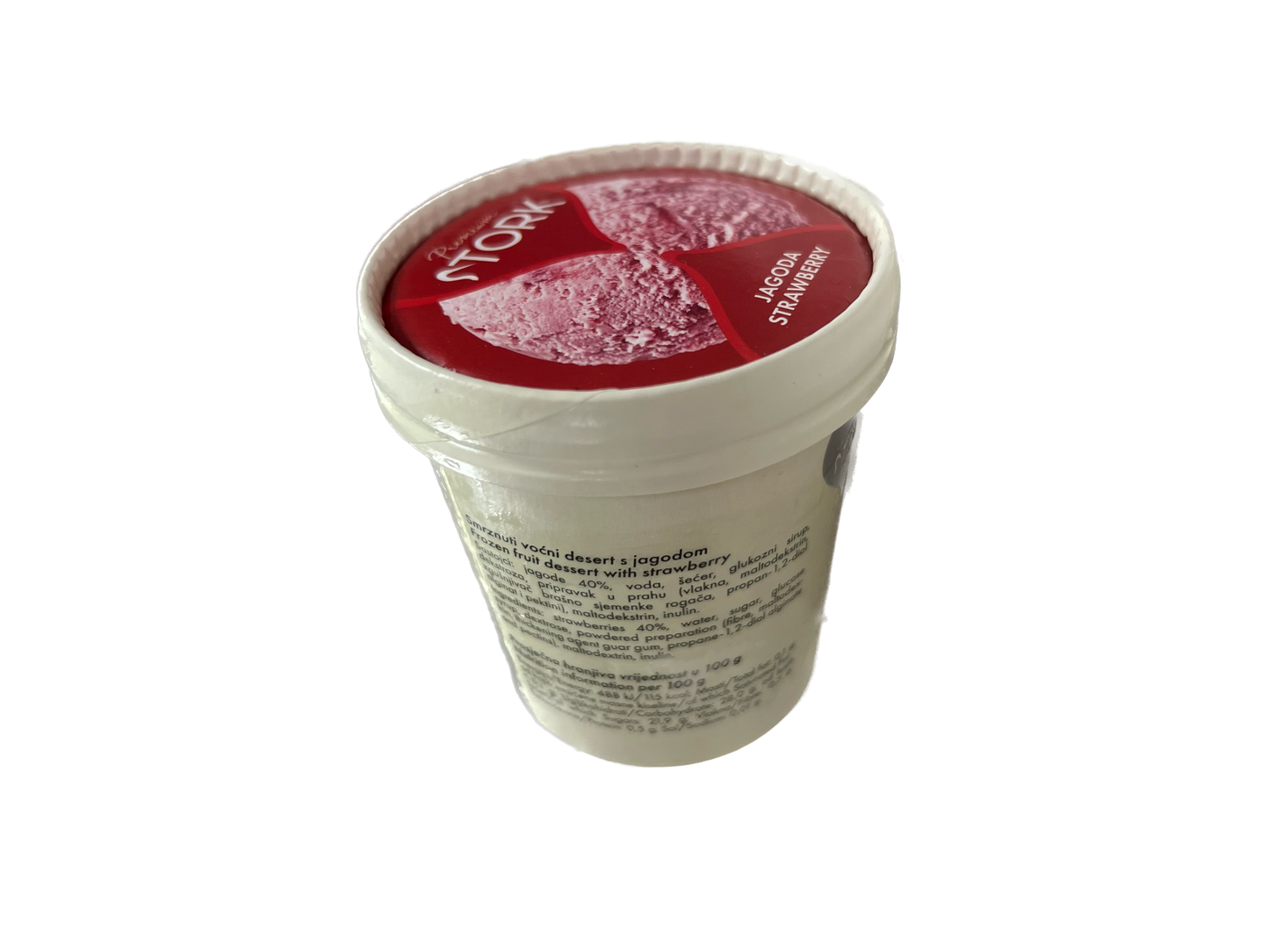 Sladoled Stork Jagoda 125ml