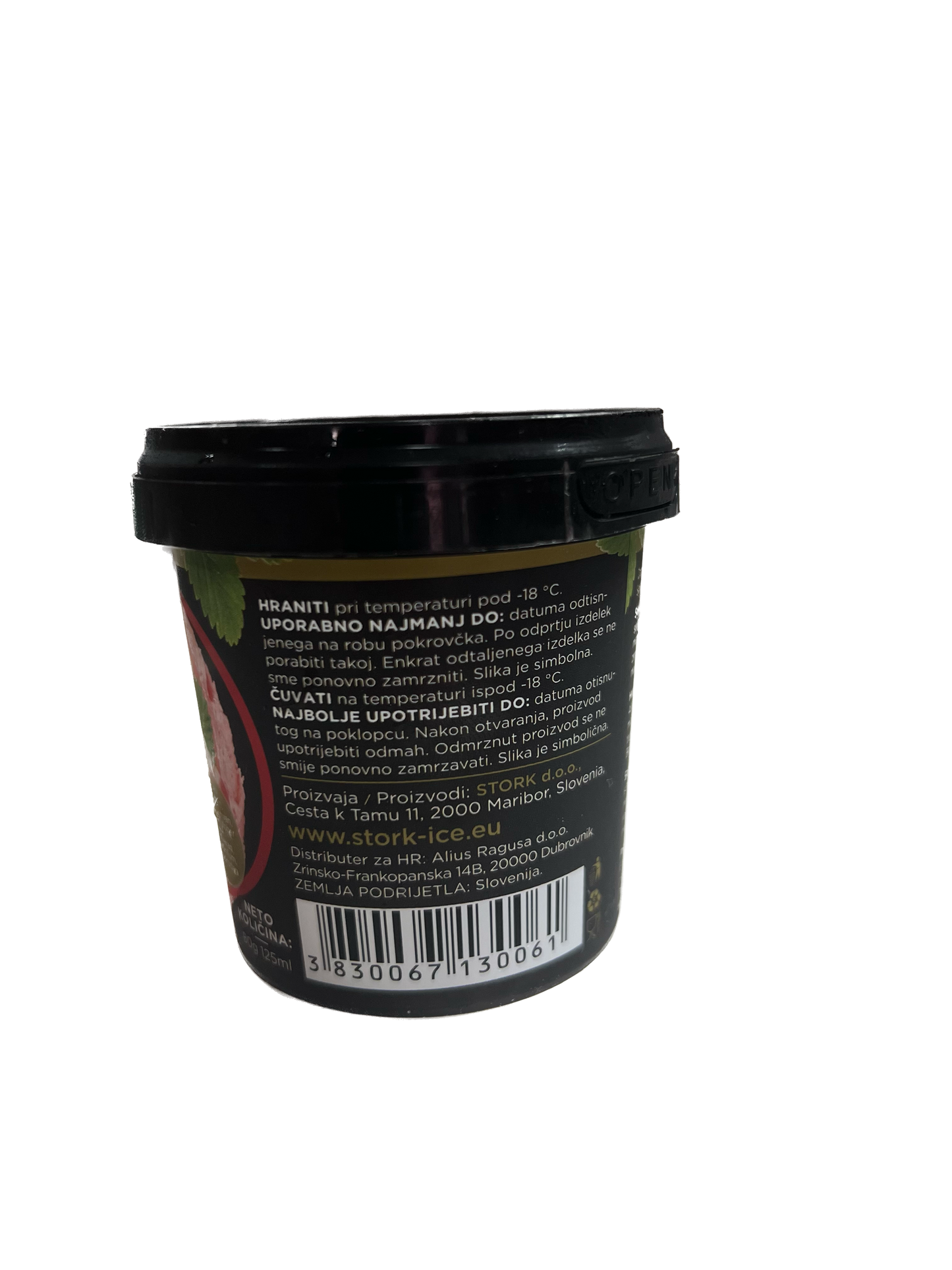 Sladoled Stork Jagoda 125ml