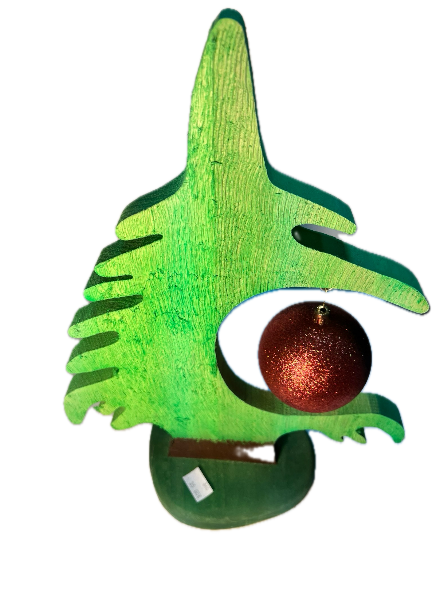 pine wood with a ball