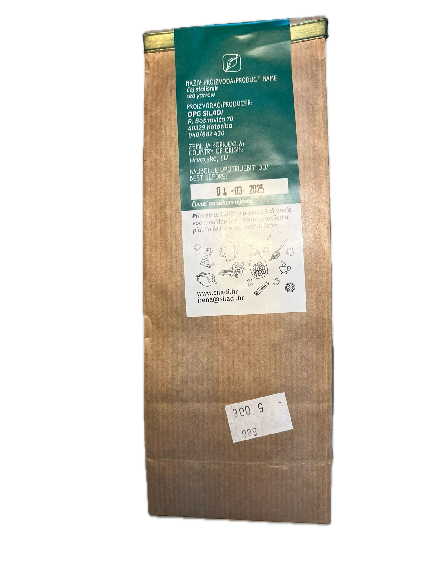 stolisnik čaj 80 gr