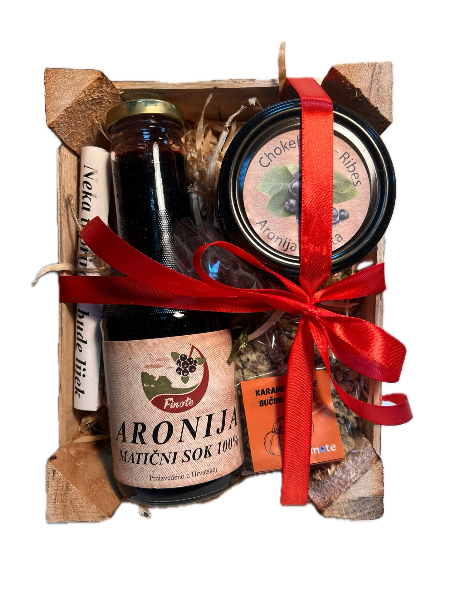 poklon paket 3 (aronija, borov. razni čajevi paket ) sar.