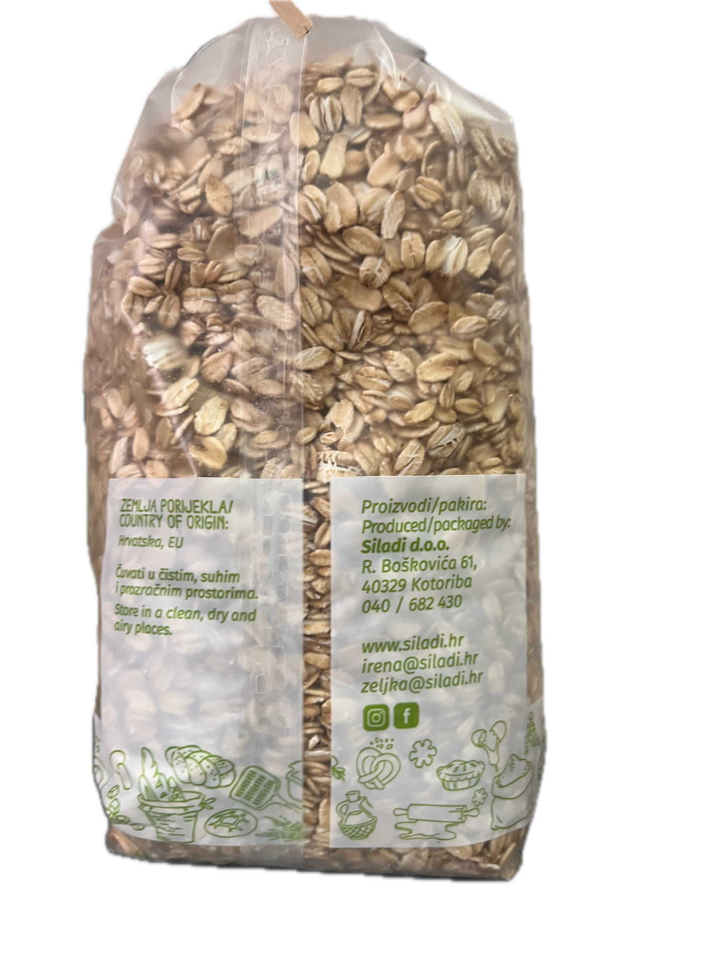 Haferflocken 500 gr.