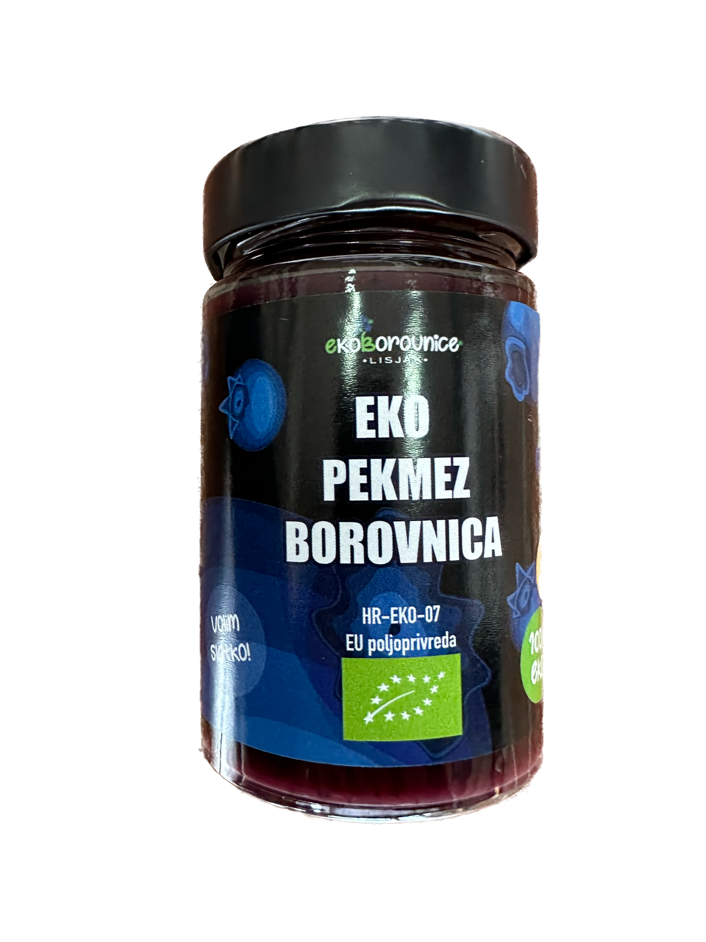 Eko, Pekmez, borovnica, 100%, HR-EKO-07