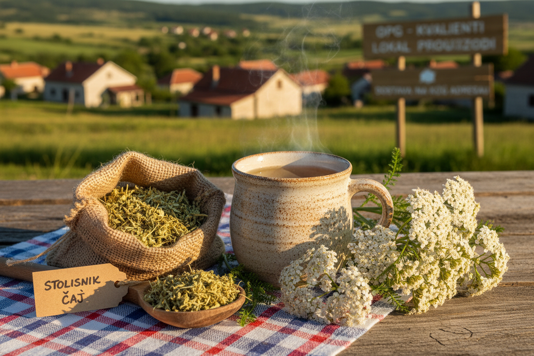 Čaj od stolisnika: dostava po cijeloj Hrvatskoj
