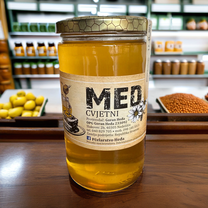 Honey, floral, 900g