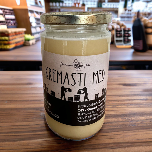 Honey, creamy, 450g