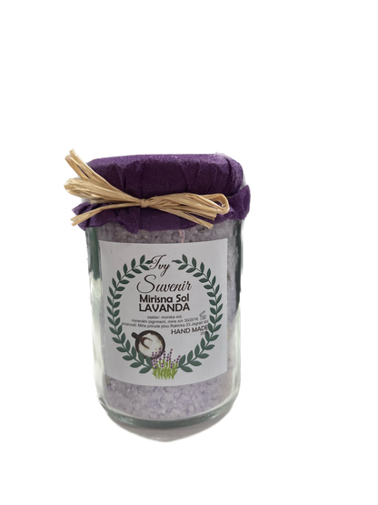 Fragrant salt (lavender, sea, rose)