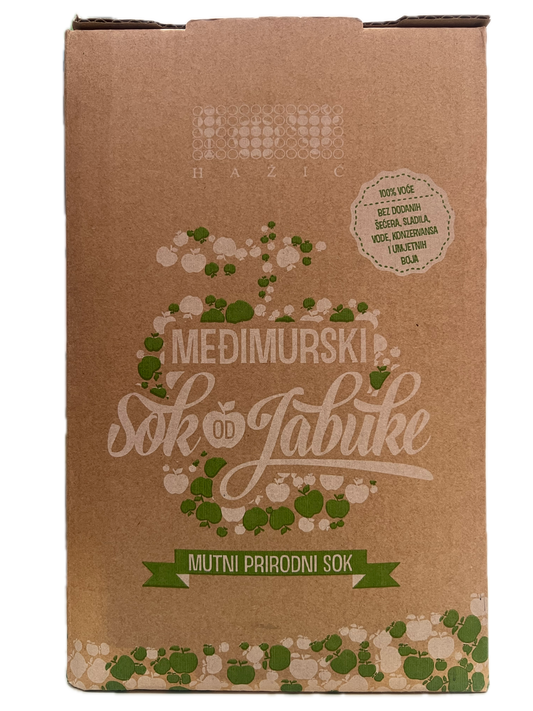 sok od jabuke bag in box 5 l