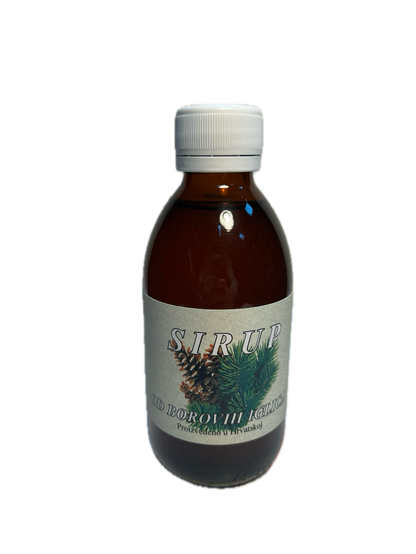 Syrup of pine needles and aronia, 200 ml