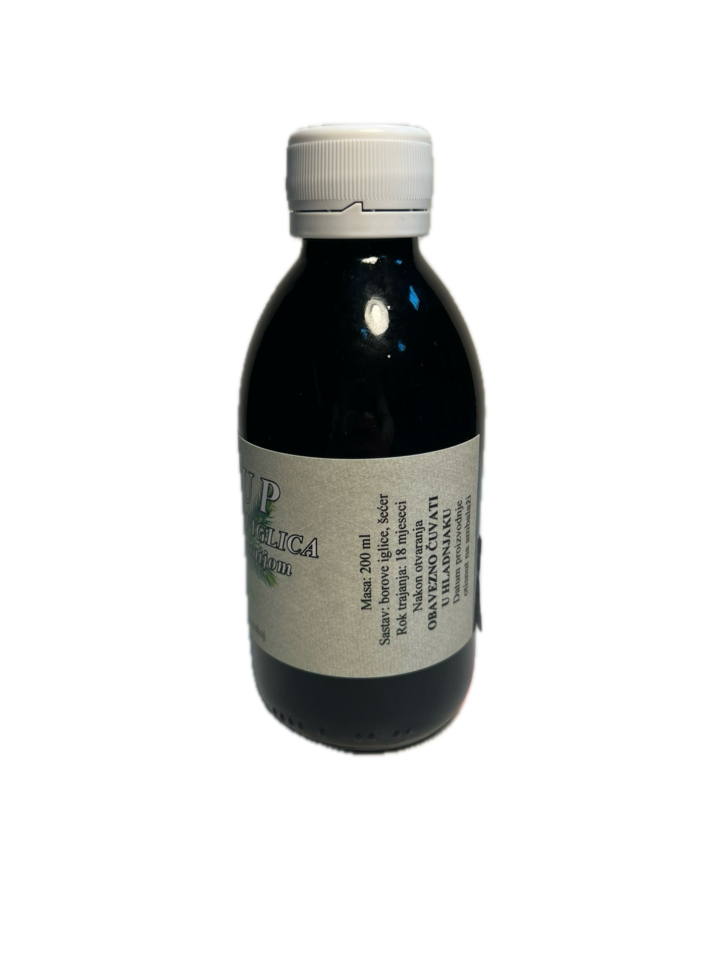 Syrup of pine needles and aronia, 200 ml