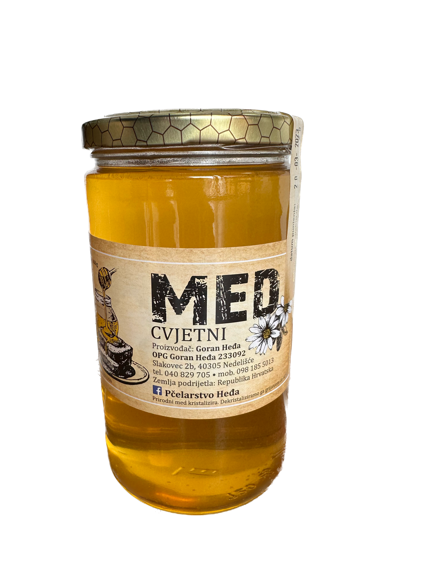 Med, cvjetni, 900g